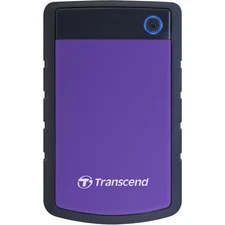 Transcend 4TB StoreJet 25H3 USB 3.1 Shock Resistant Purple External Hard Drive
