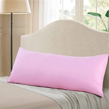 Body Pillow Cover 21"x54", Ultra Soft Microfiber Pillowcase with Hidden Zipper,