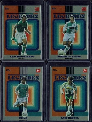 2023-24 Topps Platinum Matthäus Curated Lot SV Werder Bremen Diego Pizarro Klose
