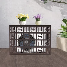 Air Conditioner Fence Air Conditioning Protective Privacy Cover for Outdoor Unit