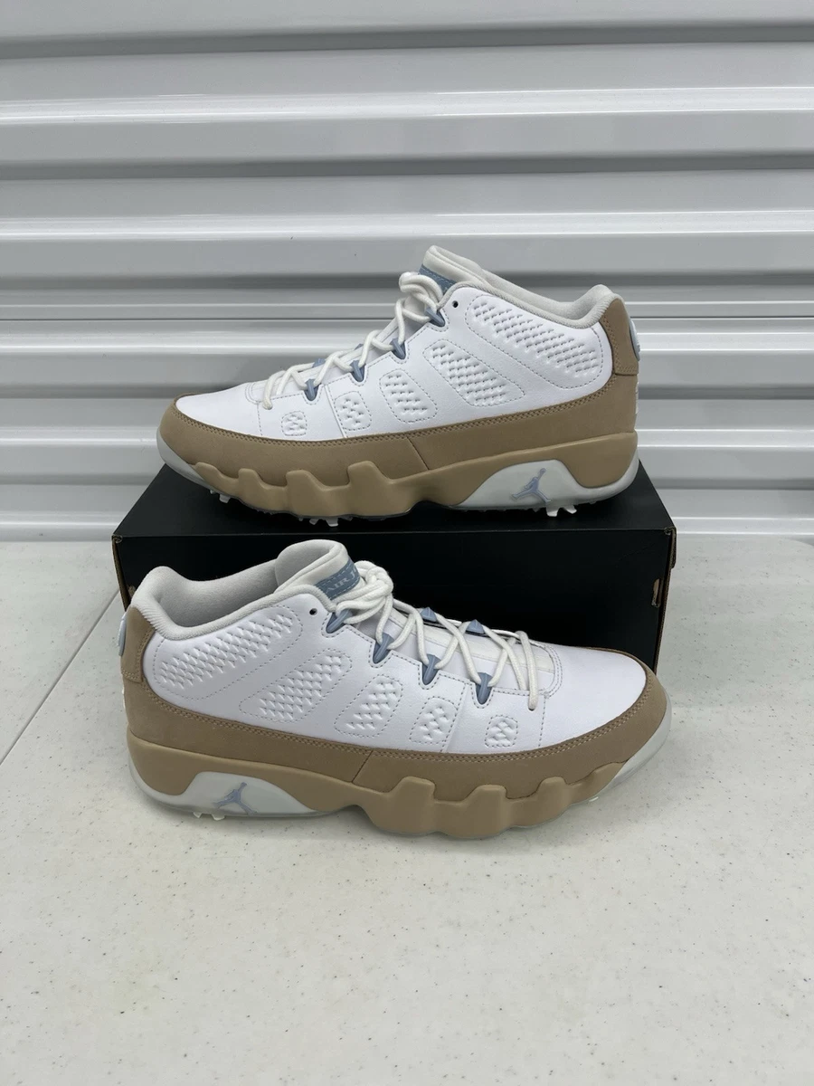Jordan 9 Golf Low White Linen for Sale | Authenticity Guaranteed