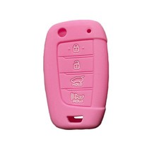 Key Fob Cover for Hyundai Elantra: 4 Buttons Key Fob Case Fit for Hyundai Ela...