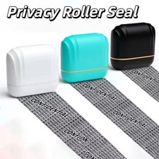 Set ID Theft Protection Stamp Security Data Defender Protect Privacy Roller