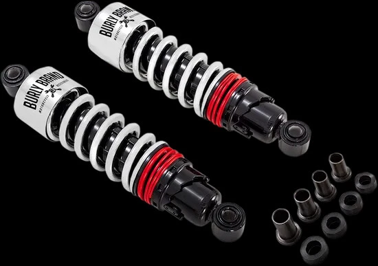 Amortiguadores reductores Burly cromados Slammer Plus para Road King Classic 98-17 Foto 2 de 4