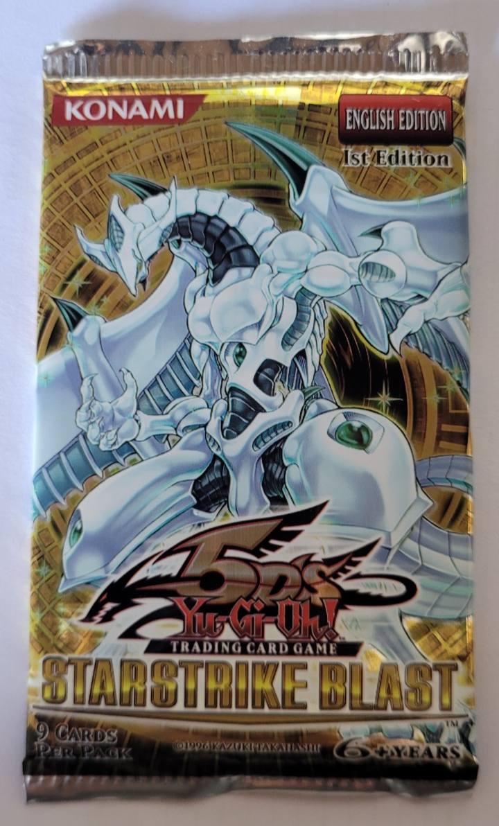 Yugioh Starstrike Blast 5D's 1st Edition Sealed Booster Pack | eBay