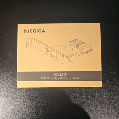 NICGIGA NIC-2.5G PCI-e Gigabit Ethernet Card