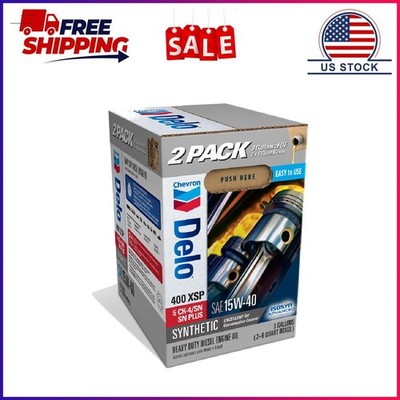 XSP Full Synthetic Diesel Motor Oil SAE 15W-40 3 Gallon Smart Change Case