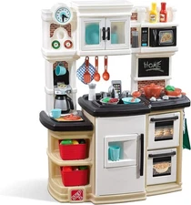 Step2 Great Gourmet Kids Kitchen Playset, Indoor/Outdoor Kitchenette, Interactiv