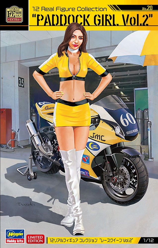 Personnage de collection HASEGAWA La reine de la course à peindre pour diorama de salon