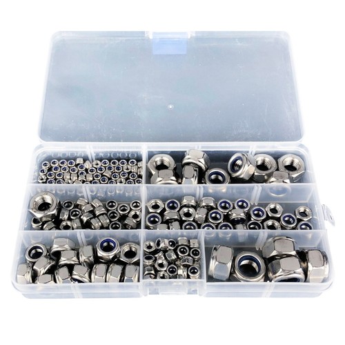 Kit De 1600 Pièces Boulons Écrous Ronds Plats Grade 8 - Assortiment En Acier Zingué Jaune