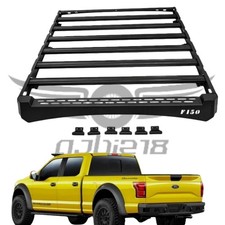 Roof Rack Basket Platform Fits 2015-2024 Ford F-150 F150 Crew Window Frames