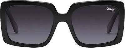 Quay Total Vibe 80648 Black Sunglasses New With Tags Case And Lens Cloth Branded Quay Total Vibe Womens 80648 Black Sunglasses Square  main image 2