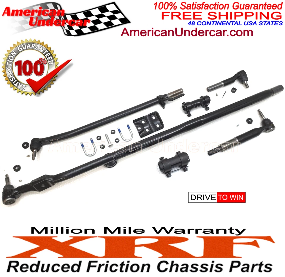 Kit de acoplamiento de dirección XRF Tie Rod Dodge Ram 2500 3500 4x4 2003-2013 estilo T Foto 2 de 4