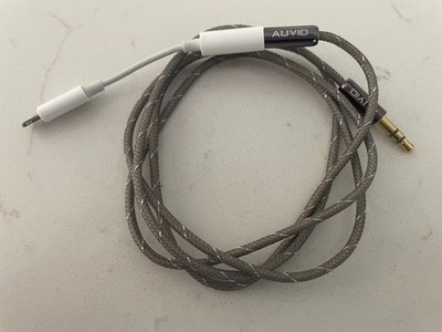 Apple Lightning to 3.5mm Headphone Adapter w/Auvio AUX Audio Cable 3'