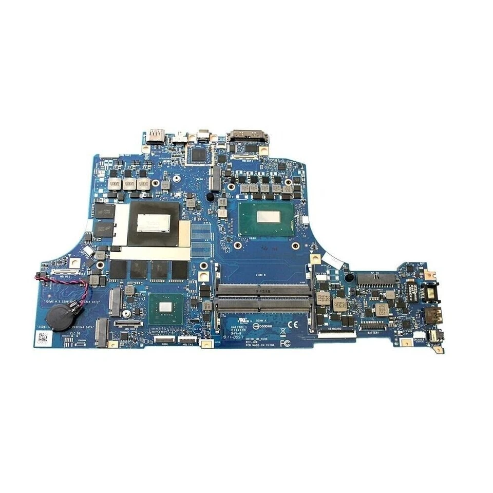 Dell Alienware M15 M17 i5-8300H GTX 1660Ti 6GB Laptop Motherboard 4X5N0 04X5N0