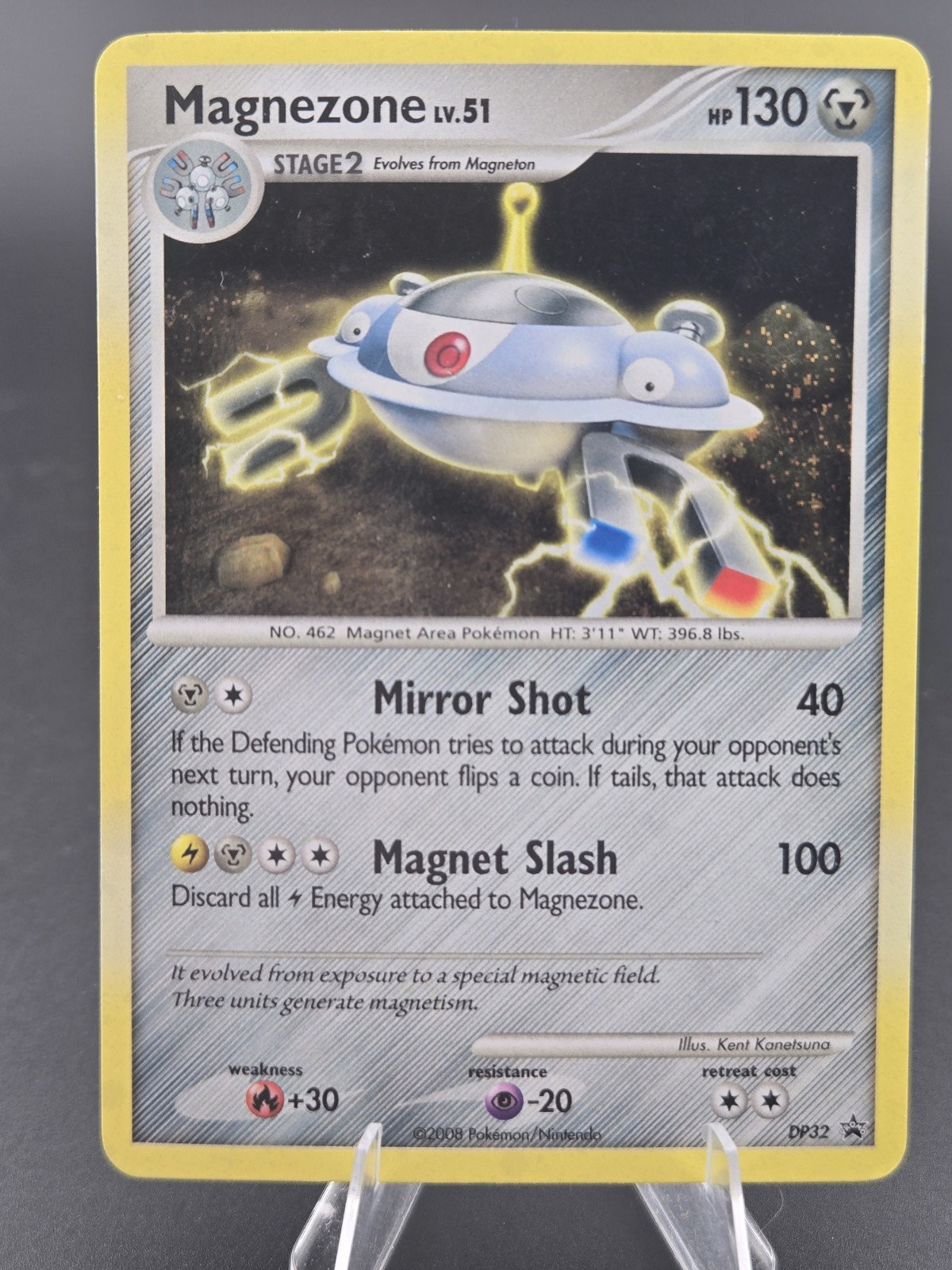 Pokemon TCG Magnezone Diamond & Pearl Black Star Promo Holo Card DP32