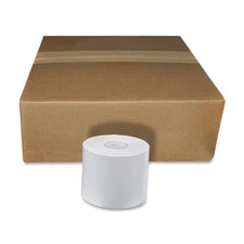 Business Source Bond Paper - 2.25" X 165 Ft - 100 / Carton - White (BSN31822)