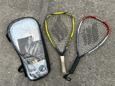 Ektelon Racquetball Racket Lot w/ Case Ball  Safety Glasses Gear Bundle