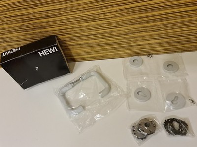 HEWI 111R01.130 Zimmergarnitur Rosettengarnitur Türgriff 111 Lichtgrau NEU