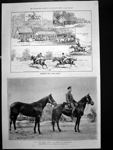 Old Liverpool Polo Club Sports Ride Russia France Horseback Asseeff