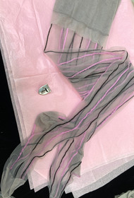 Agent Provocateur school mistress 34B bra briefs stockings SET vintage badge