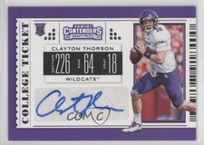 2019 Panini Contenders Draft Picks College Ticket Clayton Thorson #130 Auto 0bt4