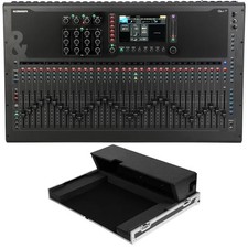 Allen Heath Qu-7 38-channel Digital Mixer and Flight Case with Doghouse