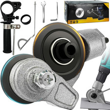 Upgraded Electric Drill Plate Cutter, Metal Nibbler Drill Attachment with Adapte