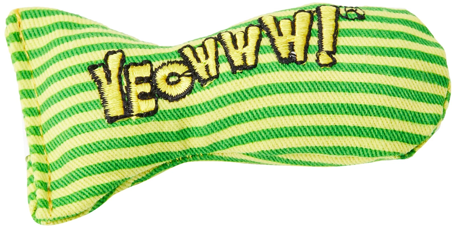 Yeowww Catnip Stuffed Fish Toy Made in USA Colorful Embroidered Cat Toy