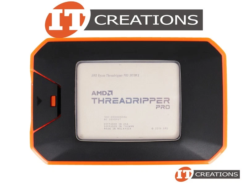 AMD RYZEN THREADRIPPER PRO 32 CORE PROCESSOR 3975WX 3.5GHZ CPU 100-000000086 - Image 3 of 3