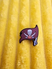 Tampa Bay Buccaneers NFL Team Croc Shoe Charm   Fan Gift, -Inspired Accessory