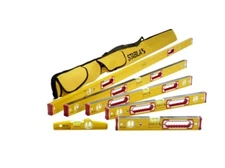 Stabila 78296  Aluminum 6 pcs set levels type 196  with torpedo level