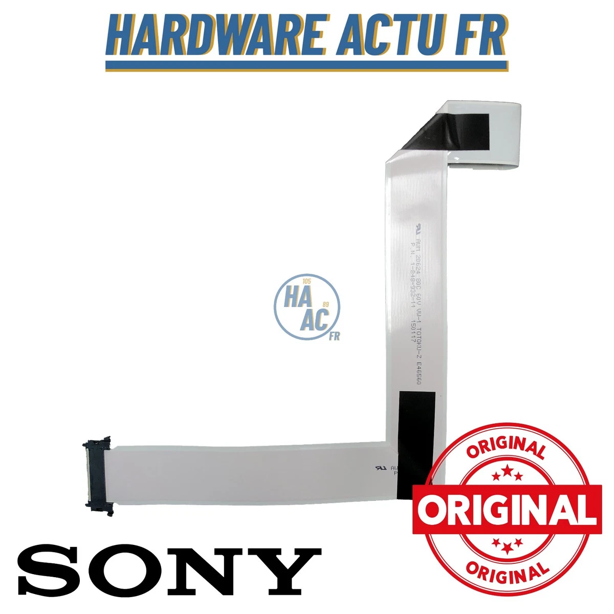 Câble d'écran interne lvds ffc 51 broches pour TV LCD Sony