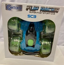 Contixo SC3 RC Stunt Car, 360° Flip & Rotate, LED Lights, BLUE - NEW!