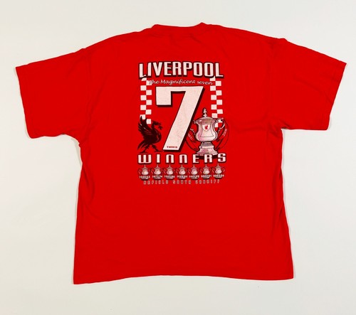 LIVERPOOL 2005/2006 FOOTBALL SHIRT JERSEY THE FA CUP WINNER 7 TIMES SIZE XL - Picture 3 of 8