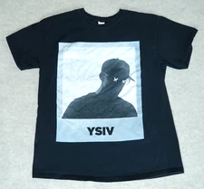 Logic YSIV T-Shirt Mens Size Large Black Rap Hip Hop Tee Gildan Heavy Cotton GVR