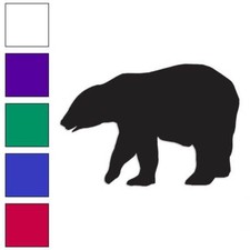 Polar Bear, Vinyl Decal Sticker, Multiple Colors  Sizes 797