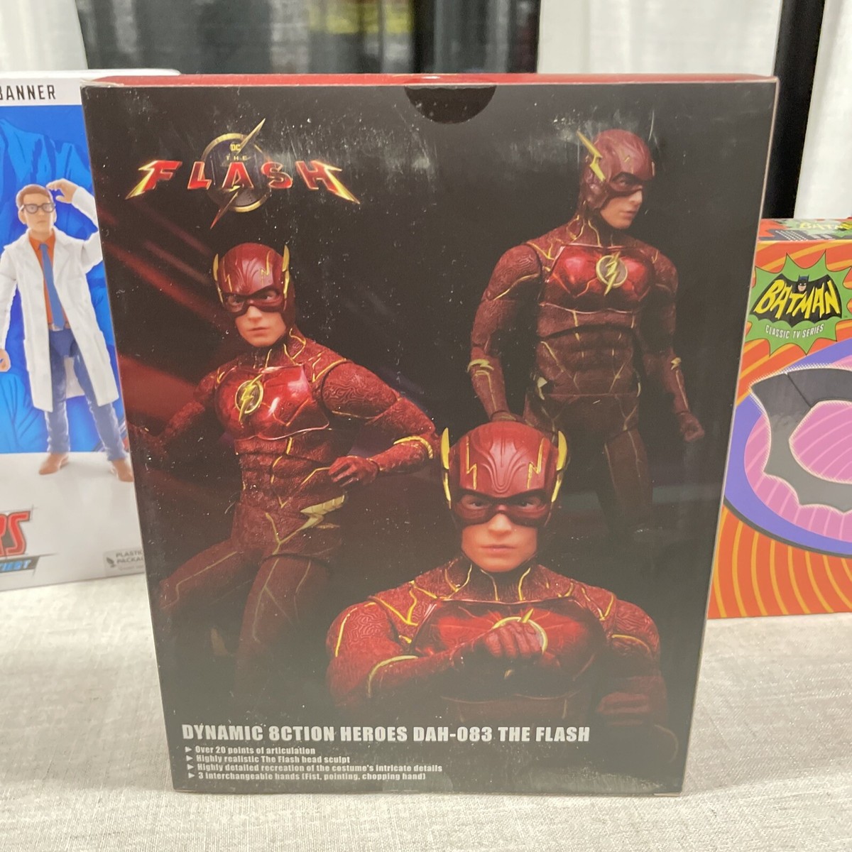 THE FLASH MOVIE DAH-083 DYNAMIC 8-CTION HEROES FLASH FIGURE | eBay