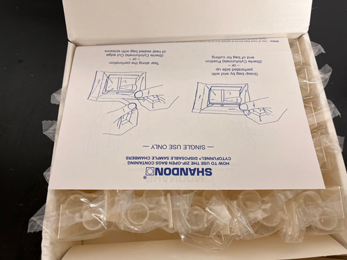 Shandon disposable 0.5mL Cytofunnel 5991040 (Box of 50) NEW NIB NOS, no caps!! - Picture 3 of 5