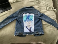 Handpainted Anime Denim Jacket