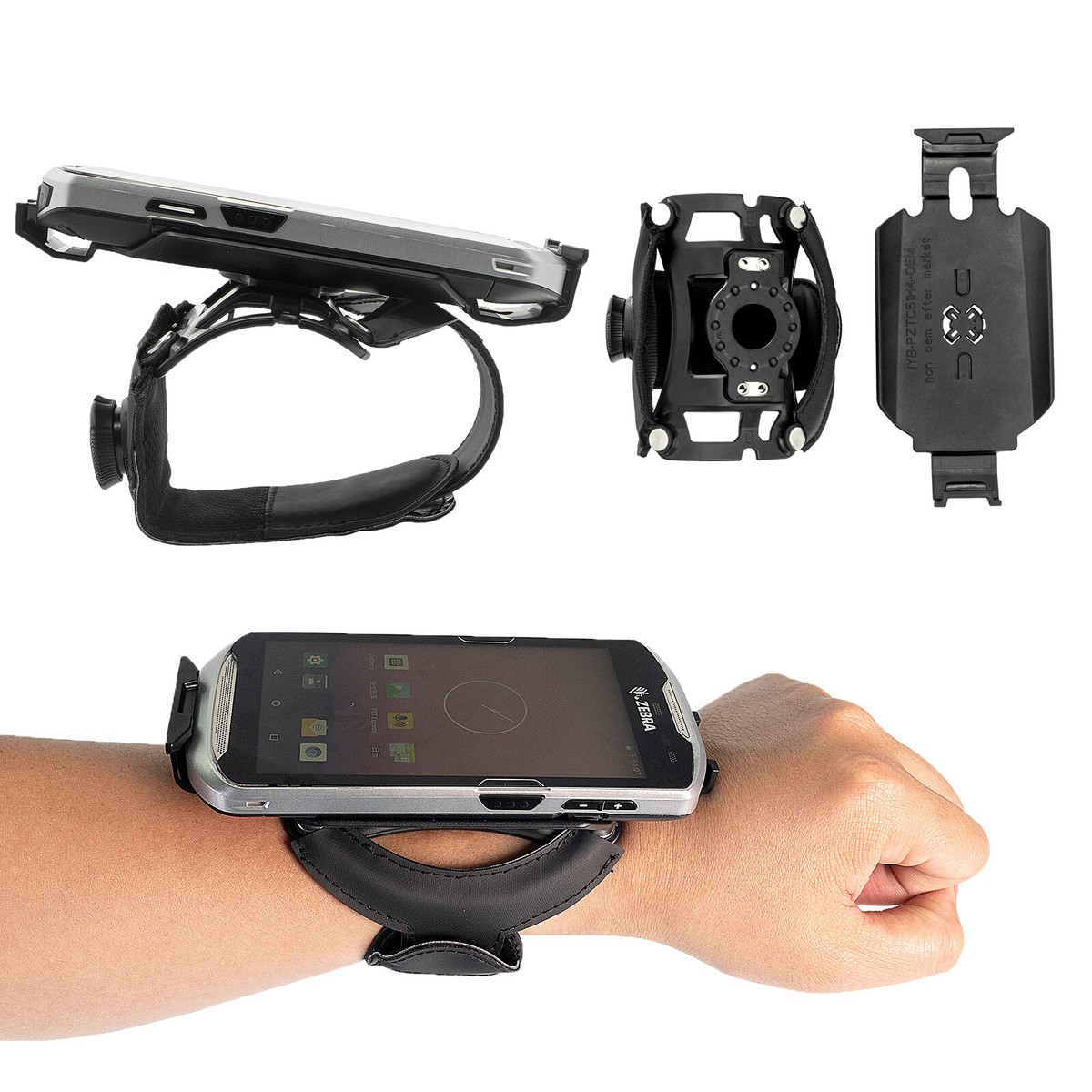 For Zebra TC51 TC52 TC56 TC57 Adjustable Strap Armband,Black SG