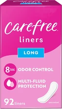Panty Liners for Women, Long, Unwrapped, Unscented, 92Ct | Pantiliners,  Liners,