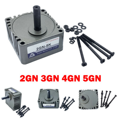 Gear Head Box with Out Shaft Reducer For AC Induction Motor 2GN/3GN/4GN/5GN