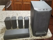 Sony Speaker System 4 Ss-V230, 1 SS-CN230, SPEAKERS 1 SA-WMS230 SUBWOOFER