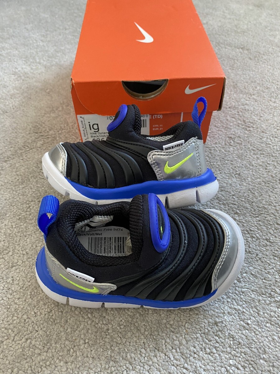 Baby Boys Childs Kids infant Nike Free Trainers Shoes Size EU 21 New  Bnib