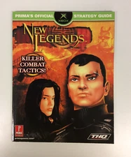New Legends Prima Official Strategy Guide Microsoft Xbox THQ