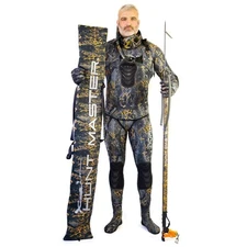 Brand New Hunt Master Neoprene Speargun Bag - Camo or Black - 170cm x 23cm