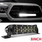 8inch LED Flood work Light Bar Offroad Roof Fit Ford Transit MK7 07-14 PK 7/10''