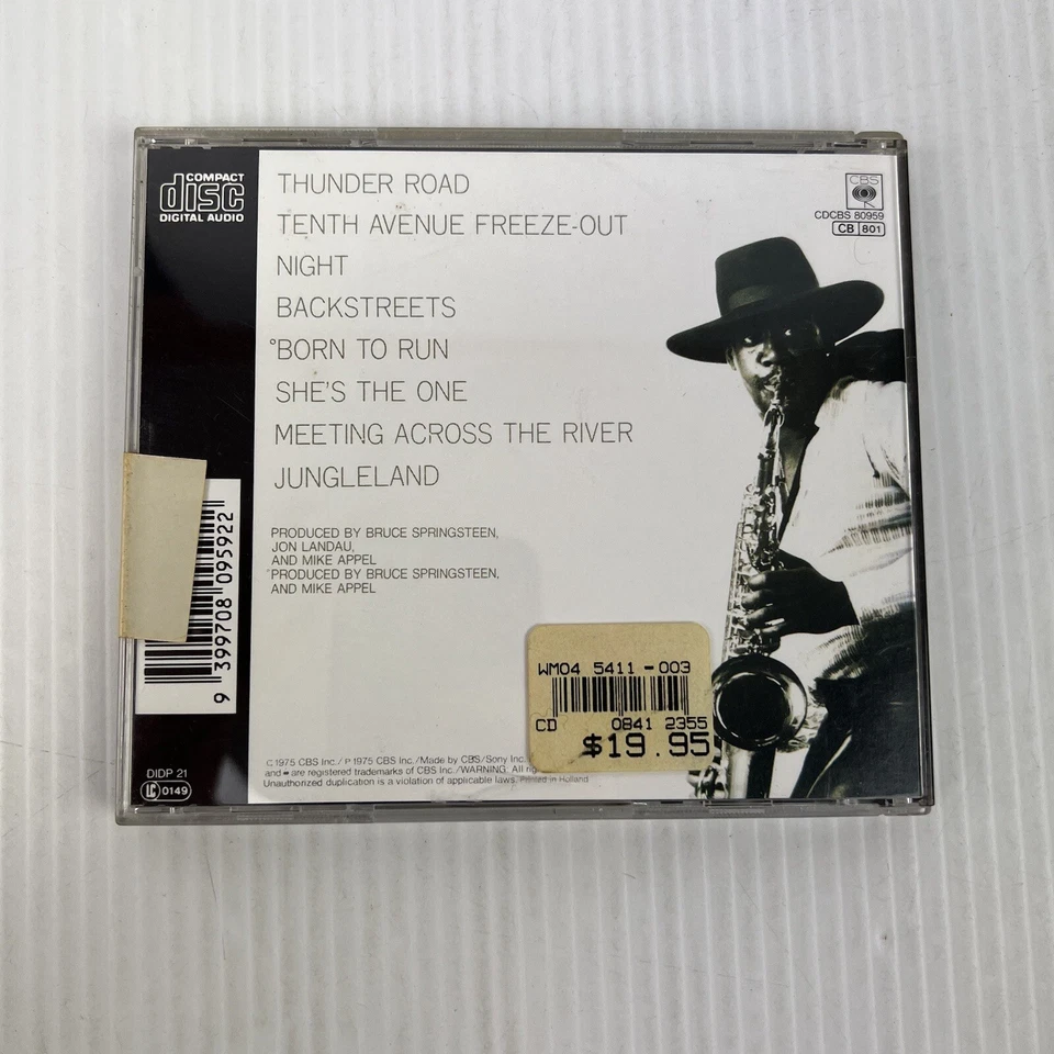 Born to Run by Bruce Springsteen (CD, 1975) - Image 3 of 3