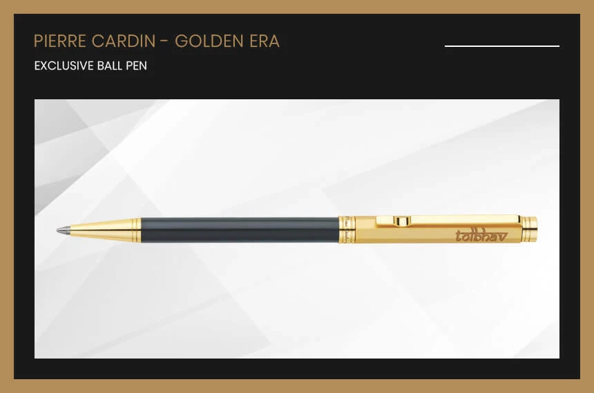 Stylo Bille Pierre Cardin Plaqué Or - Acier - Recharge Fournie - Occasion En Excellent état